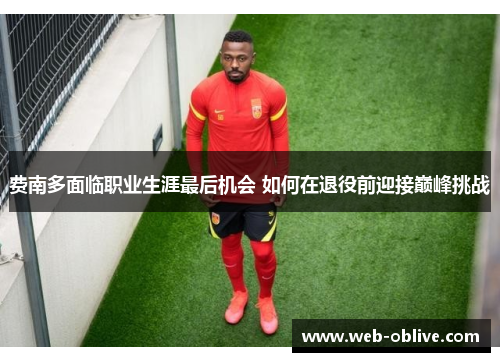 费南多面临职业生涯最后机会 如何在退役前迎接巅峰挑战